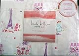 Nicole Miller Kids Paris Theme Twin Sheet Set [並行輸入品]