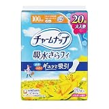 チャームナップ 吸水さらフィ 多い時用 羽なし 100cc 29cm 20コ入(尿 吸収ナプキン 尿もれパッド ナプキンサイズ)【軽い尿もれの方】