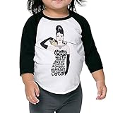 面白い 子供 オードリー ヘプバーン ポスター Ｔシャツ タイツ Black Size 2 Toddler