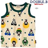（ミキハウス）MIKIHOUSE ダブルB【DOUBLE B】変身Ｂくん タンクトッ (130ｃｍ)【日本製】
