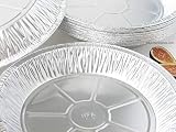 11 " Extra Deep使い捨て/再利用可能なパイパン# 2411 by handi-foil 11" シルバー 4001-50-500