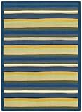 Joy Carpets Kid Essentials Active Play & Juvenile Yipes Stripes Rug Bold 10'9 x 13'2 [並行輸入品]