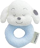 犬印本舗 INUJIRUSHI Baby 日本製 犬印のマスコット おもちゃ リングタイプ サックス B352005