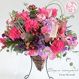 デザイナーズアレンジ　フラワーギフト 誕生日 送別 退職 結婚記念日 結婚祝い 花 フラワーホワイトデー