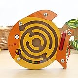 Mamimami Home 積み木　磁気迷路　子供用ゲーム　モンテッソーリ おもちゃ パズル 幼児　子供 教育 教材 知育玩具 誕生日プレゼント