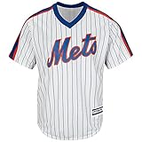 ニューヨーク・メッツMLBメンズクールベースプルオーバージャージーホワイト( XLサイズ)