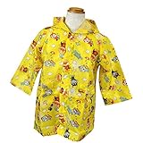 アンパンマン レインコート カッパ 雨合羽 バッグ付き キッズ 女の子 男の子 ガールズ ボーイズ j-kuz18 90cm イエロー