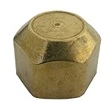 LASCO 10-1561 Flare Gas Fitting with 15/16-Inch Female Flare Cap, Brass by LASCO
