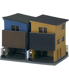 TOMYTEC ジオラマコレクション 建物セット Amazon | トミーテック 建物コレクション 建コレ 011-4 現代住宅