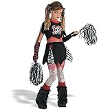Girl's Gothic Cheerleader Costume [並行輸入品]