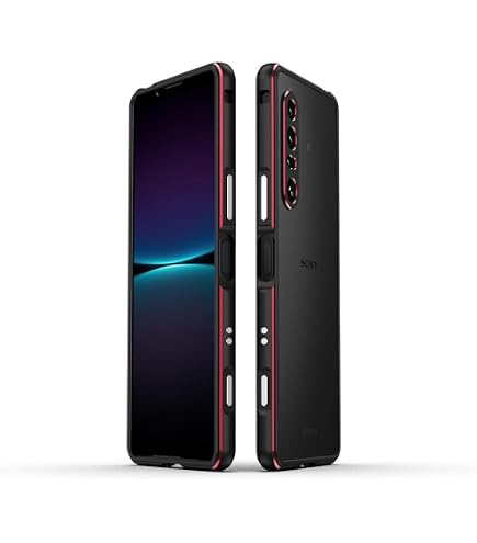 Amazon.co.jp: MQman Xperia 1 V バンパー フレームレスケース SO-51D