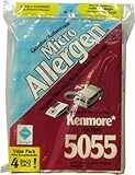 MicroAllergen Vacuum Cleaner Bags for Kenmore 5055 (3 pack)
