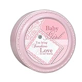 Baby Girl Cottage Garden Pink Finish Small Keepsake Jewelry Box by Cottage Garden