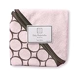 【並行輸入品】スワドルデザインズ ベビーウォッシュクロス -パステルウィズブラウンモッドサークル- パステルピンク SD-076PP