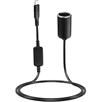 Amazon.co.jp: CERRXIAN USB-C to 12V シガーソケット変換アダプター