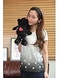 AZUL by moussy(アズールバイマウジー)【AZUL by moussy】AZULベア ポポ&ララ(35cm) BLK 2