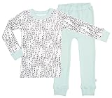 Finn + Emma有機コットンパジャマSleepセットfor Toddler Boy or Girl