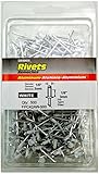 Surebonder FPC42AW-500 1/8-inch Aluminum Short White Rivets (500 per box) [並行輸入品]