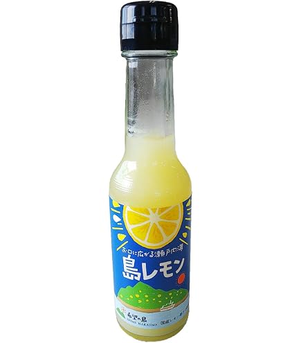 Amazon | 【密封ボトル】レモン果汁100 200ml ×3本セット 徳島産業 2