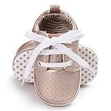 AutumnFallベビーベッド靴、冬暖かい赤ちゃん男の子女の子t-tiedソフトソール幼児用カジュアルシューズ Age:6~12 Month