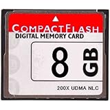 【東芝製チップ】採用オリジナルブランド■CompactFlash CFカード コンパクトフラッシュ 8GB 200X 200倍速 UDMA対応●D2Xs/D2Hs/D3/D3S/D700/D300S/EOS 5D MarkII/7D/ 60D/EOS