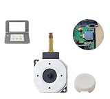 EC Support 互換品 NEW 3DS / NEW 3DS LL / NEW 2DS アナログ ジョイス スティック スライドパッドコントロール キャップ付き 基板 交換用 修理 部品 パーツ ホワイト (ホワイト)