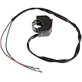 【ノーブランド 品】ハンドルバー 12V DC 電気システム 黒い オートバイ フォグライト スイッチ 7/8