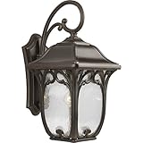 Progress Lighting P5996-84 Enchant Collection 1-Light Wall Lantern, Espresso [並行輸入品]
