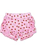 (アースマジック) EARTHMAGIC Strawberry柄ショートパンツ 140cm ペールピンク