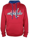 NHL Washington Capitals NHLフード付きプルオーバー、XXL、アスレチックレッド