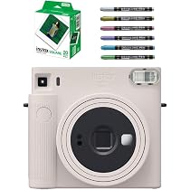 Amazon | チェキスクエア instax SQUARE SQ1 チョークホワイト