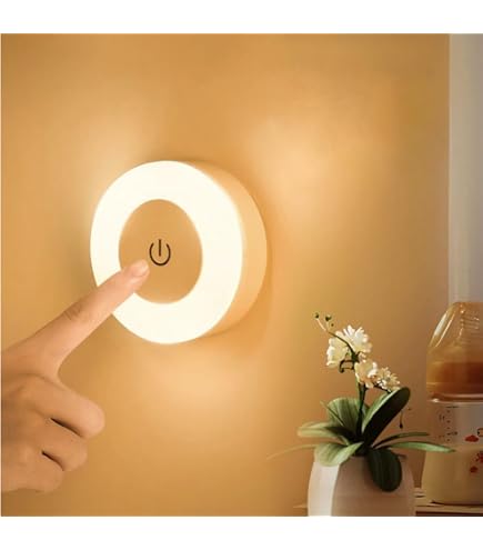 Kvensin タッチコントロール LED ナイトライト USB充電式