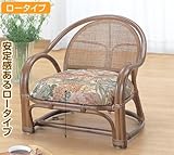 籐家具 アームチェアー 2脚組 【TK10】