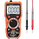 Neoteck デジタル マルチメーター　テスター　6000カウント　AC / DC電圧、電流、抵抗、導通、周波数非接触測定　LCD　電池付き　日本語使用説明付き 18ヶ月保証