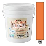 ぬるもり　テンダートップけいそう～ローラーで塗れるけいそう土塗り壁材　カラー４１色あり～ 照柿［354］