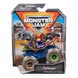 Monster Jam 2024 シリーズ 37 ダイキャスト 1:64スケール モンスタートラック サルベジャー レックレストラック