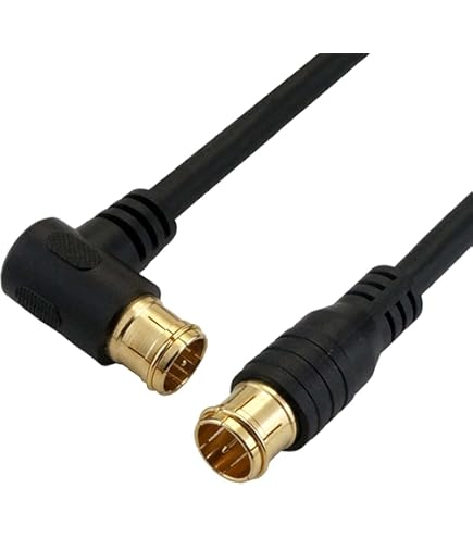 100本4K8K対応アンテナケーブル 1.5m 極細S-2.5C-FB 楽天市場】F-Factory アンテナケーブル 1.5m (スリム・極細) 4K8K/ BS