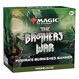 Magic: The Gathering The Brothers’ War Prerelease Pack Kit | 6 Booster Packs (91 Magic Cards)