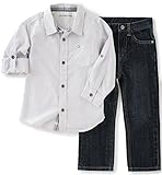 Calvin Klein PANTS ベビー・ボーイズ カラー: ホワイト