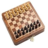 Wooden Magnetic Travel Chess Set