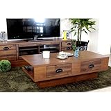 センターテーブル ブラン BRL BRUN BR リビングテーブル ソファーテーブル ローテーブル 引出し付き 正方形 スクエア 東馬 【送料無料】