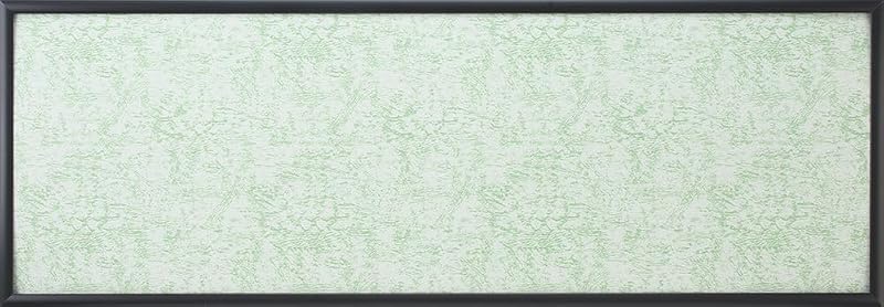 やのまん(Yanoman) 【日本製】 アルミ製パズルフレーム マイパネル ブラック (34×102cm) パネルNO.9-T セルカバー (透明シート) 特許取得済 バネ状トンボ使用 吊りひも付き UVカット仕様 パネル 額 黒 パズル Frame 額縁