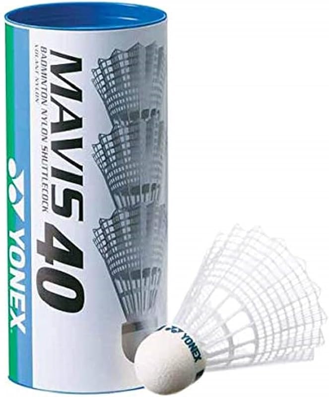 ヨネックス(YONEX) バドミントン シャトル メイビス40P (ナイロン+合成コルク) MIDDLE(適正温度12~23℃) M-40