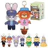 TOP TOY ディズニー(Disney) ズートピア2「新たなる旅立ち」ぬいぐるみ シリーズ【1ピース】ガチャガチャ ブラインド ボックス フィギュア プラモデル プレミアム おもちゃ ズートピア 誕生日プレゼント Zootopia キャラクター コレクター向け