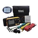 Wiysond VC4105A デジタル　アス　接地抵抗計 20Ω/200Ω/2000Ω　接地電圧計 200V