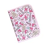 盤石の上 母子手帳ケース ジャバラ式マルチケース (Pink R)