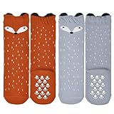 EpeiusユニセックスベビーガールズボーイズKnee High Stockings non-slid Cartoon動物ソックス US サイズ: L カラー: マルチカラー