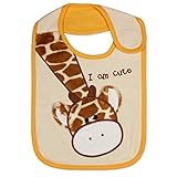 TYGJ　ベビー　スタイ　よだれかけ　ビブ　可愛い　キリン　トップなトルコ有機綿製　綿100％　出産祝い　誕生日　プレゼント　キッズ　0-12ヶ月 女の子　男の子