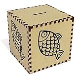 Large ' Scaly魚' Money Box /貯金箱( mb00051756 )