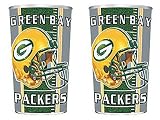 TechnimarkグリーンベイPackers 32 oz Stadium Cup 2パック